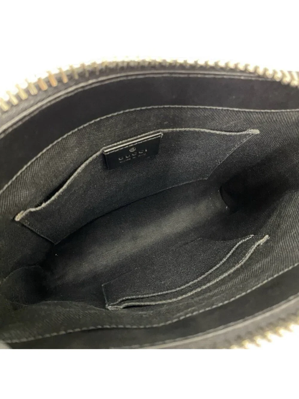 Gucci Sherry Line GG Supreme Small Messenger Leather Polyurethane Shoulder Bag